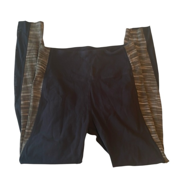 Bally Total Fitness Workout Exercise Pants Leggings Women’s Size Large EUC - Picture 1 of 10